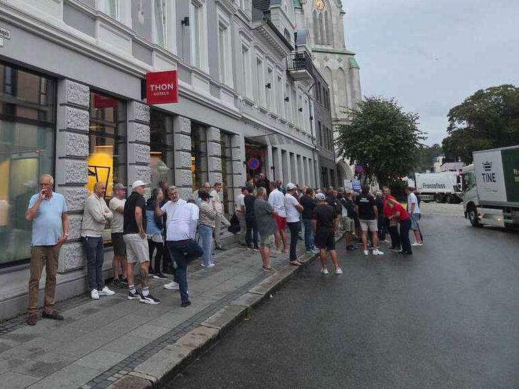 Hotell evakuert da alarmen gikk