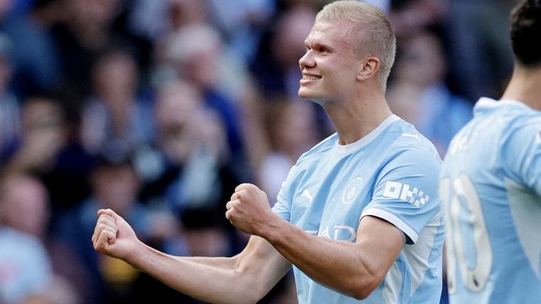 Haaland matchvinner for City – knapp seier mot Coventry