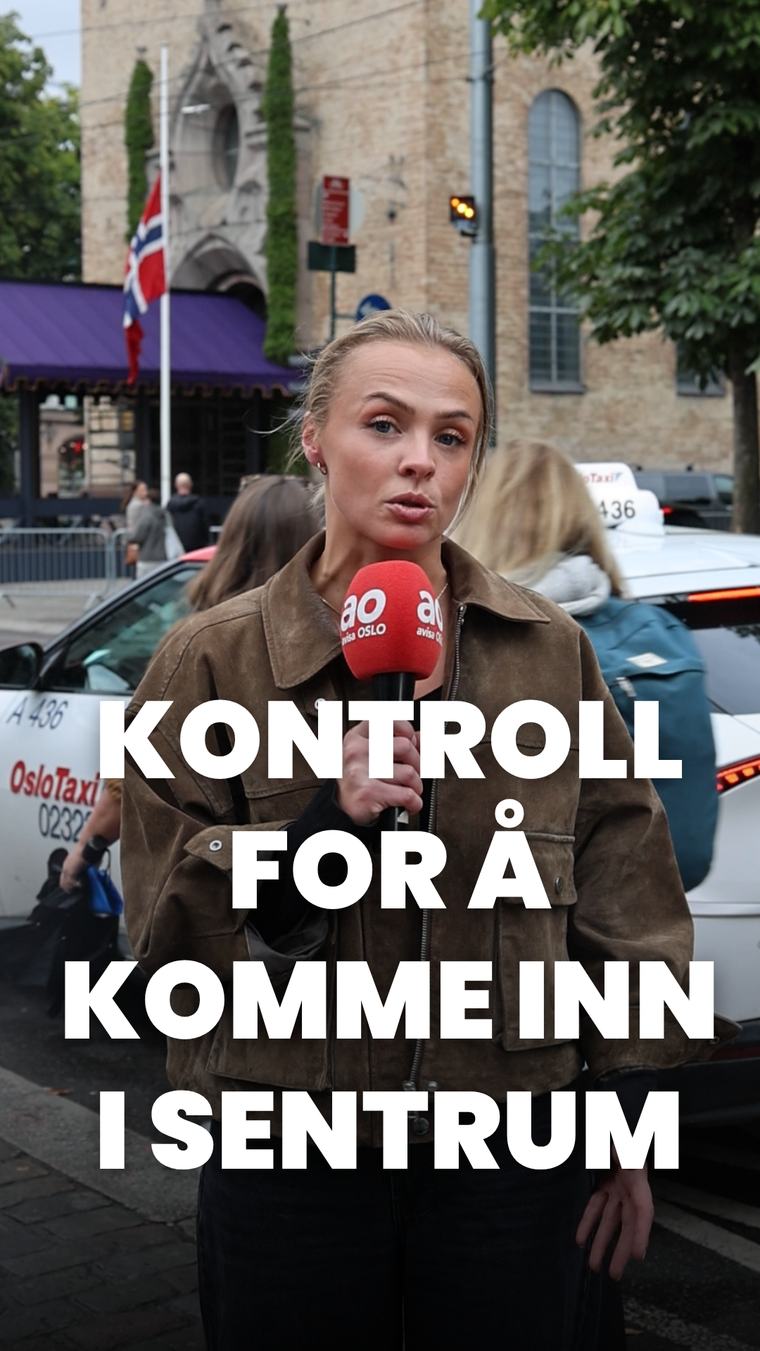 Sperrer av store deler av sentrum. Her kan du slippe inn Video 00:39