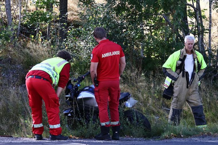Fløyet til sykehus i luftambulanse