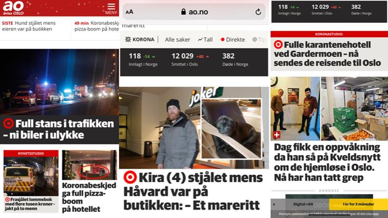 Last ned AO-appen – få nyhetene DU er interessert i