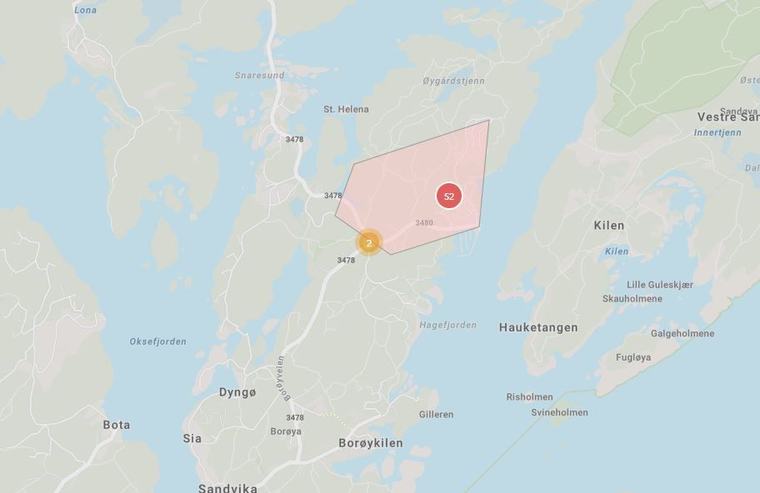 52 mistet strømmen