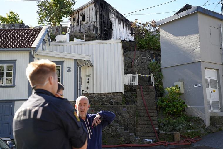 Tok seg ut av brennende hus: – Jeg tenkte det verste