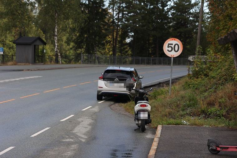 – Plutselig så jeg at det lå noen i veien
